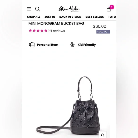 Glamaholic Bucket bag - Picture 3 of 3